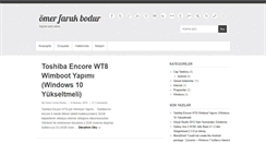 Desktop Screenshot of omerfarukbodur.com
